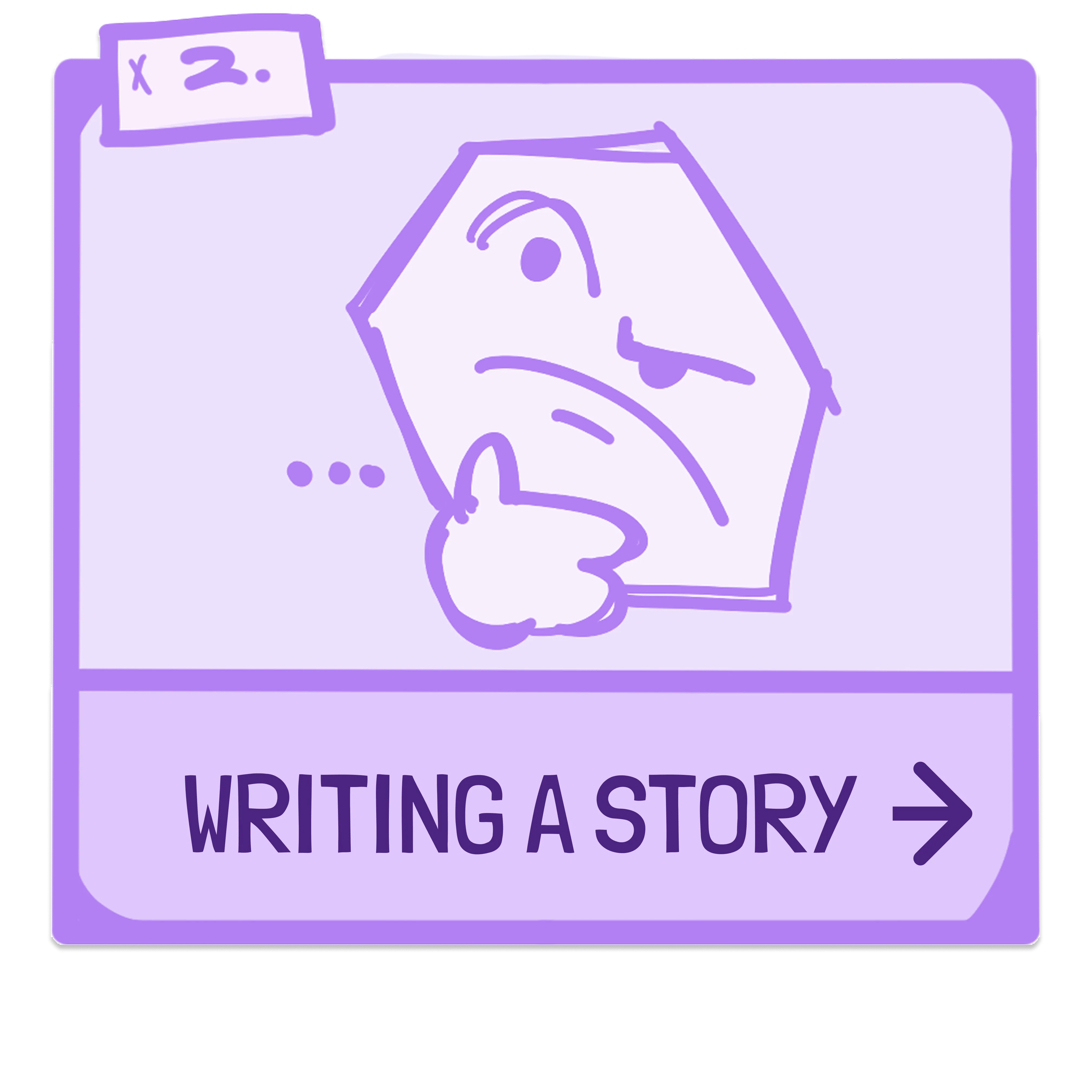 thinking emoji (about story obviously)